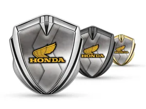 Honda 3D Emblem Abzeichen Tuning Inspiriert Glänzend 3D